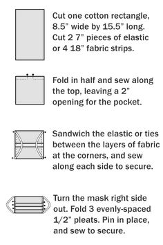 the instructions for how to make an origami box with two sides and four corners