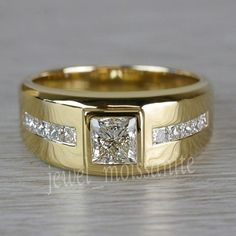 Men Engagement Ring Gold Indian, Luxury Promise Ring With Channel Set, Luxury Channel Set Ring For Promise, Luxury Channel Set Promise Ring, Modern Gold Rings Gia Certified, Anniversary Rings Channel Set Radiant Cut, Gia Certified Gold Princess Cut Diamond Ring, Anniversary Channel Set Radiant Cut Rings, Classic Moissanite Channel Set Rings