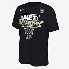 Celebrate the Boilermakers with this classic-fit tee. Its soft cotton keeps you comfy while you rep your team on their quest for college basketball glory. Basketball Designs, Basketball Shirt Designs, Basketball Tshirt Designs, Basketball Tshirt, Basketball Players Nba, College Tees, Basketball Tournament, Basketball T Shirt, Basketball Design