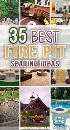 the best fire pit seating ideas