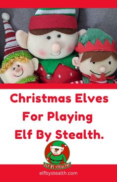 Christmas elves for playing Elf By Stealth. Office Christmas Party, Office Christmas, Xmas Party