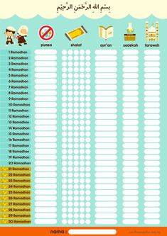 an arabic poster with the names and numbers of different countries in english, arabic and arabic