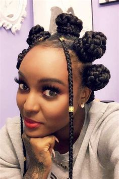 Braided Knot Hairstyle. There are any references about Braided Knot Hairstyle in here. you can look below. I hope this article about Braided Knot Hairstyle can be useful for you. Please remember that this article is for reference purposes only. #braided #knot #hairstyle Bantu Knots With Braids, Loc Ponytail, Bantu Knot Styles, Knot Hairstyle, Black Haircut Styles, Knot Hairstyles, Bantu Knot Hairstyles, Bantu Knot Out, Fancy Braids