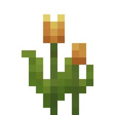 an image of a pixelated cactus plant