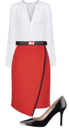 Power Looks For Women, Business Executive Woman Work Outfits, Work Attire Women Business Chic, Work Skirts Professional, Professional Skirts, Woman Office, Executive Woman, Business Professional Outfits, Work Skirt