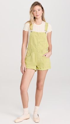 Free People Ziggy Shortall Romper Overalls | Shopbop Cotton Overalls With Adjustable Straps For Fall, Fall Cotton Overalls With Adjustable Straps, Utility Style Shortalls With Pockets And Relaxed Fit, Relaxed Fit Utility Shortalls With Pockets, Utility Style Relaxed Fit Shortalls With Pockets, Summer Overalls With Patch Pockets, Cotton Utility Overalls With Adjustable Straps, Utility Cotton Overalls With Adjustable Straps, Cotton Overalls With Adjustable Straps