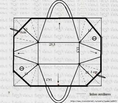 the diagram shows how to make an origami box with two sides and three sections