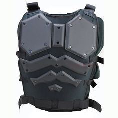 the back end of a body armor on a white background