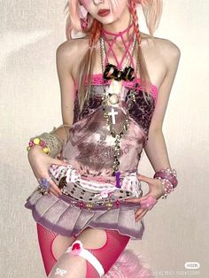 Subversive Outfits, Subversive Aesthetic, Open Aesthetic, Decora Aesthetic, Japanese 90s, Chinese Streetwear, Harajuku Pink, Streetwear Harajuku, Japanese Y2k