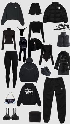 Chav Outfits, Looks Hip Hop, Cute Nike Outfits, Outfit Inspo Casual, Lazy Day Outfits, Looks Black