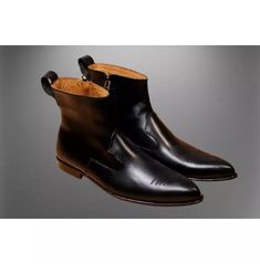 Introducing our Men Black Leather Ankle Chelsea Boots, the epitome of style, sophistication, and functionality. These boots are the perfect addition to any formal dress business attire, exuding elegance and confidence with every step. Crafted with the finest quality leather, these boots are designed to withstand the test of time, ensuring durability and comfort throughout the day.
The upper of these boots is made from genuine leather, guaranteeing a luxurious feel and a sleek appearance. The soft calf leather lining adds an extra layer of comfort, allowing your feet to breathe while providing a plush, snug fit. The genuine leather sole offers superior traction and stability, ensuring you stay on your feet with ease.
These boots feature a genuine leather heel, adding a touch of sophisticati Dress Business Attire, Business Boots, Ankle Chelsea Boots, Dress Business, Business Dresses, Business Attire, Formal Dress, Leather Heels, Snug Fit