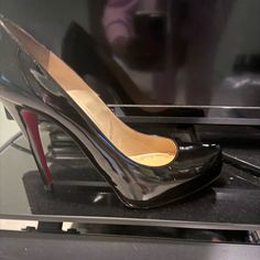 Bottom Used Although The Heel Looks Brand New All Over! Shoe Bags, Size 11 Heels, Louboutin Shoes, Christian Louboutin Shoes, Shoes Women Heels, Christian Louboutin, Shoes Heels, Women Shoes, Heels