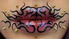 Lips Ideas, Alien Makeup, Punk Makeup, Instagram Heart, Pride Makeup