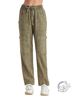 Introducing the "Earthy Essence Cargo Pants," where comfort meets rugged style in a distinctive mineral-washed finish. Crafted with meticulous attention to detail, these cargo pants are a fusion of urban utility and earthy charm. The mineral wash process gives each pair a uniquely weathered appearance, creating a subtle texture that embodies the essence of well-worn, lived-in style. The earthy tones achieved through the washing technique add depth and character to the fabric, making these cargo Curvy Shorts, Live In Style, Head Wrap Headband, Rugged Style, Curvy Jeans, Pants Large, Sweater Tank Top, Fabric Making, Athletic Pants