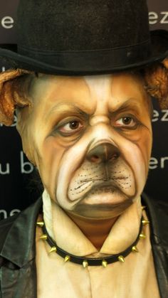 Realizado en el Curso Técnicas 2º Nivel. #makeu... - #2º #Curso #El #EN #makeu #masks #Nivel #Realizado #Técnicas Dog Face Makeup, Animal Makeup Looks, Carnaval Makeup, Dog Face Paints, Animal Face Paintings, Dog Makeup, Animal Makeup