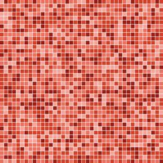 an orange and red mosaic tile background