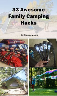 camping hacks that are great for families