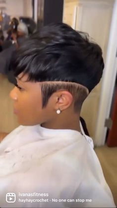 GLOBAL TRANSFORMATIONS | Big Chop Beauty 🔥✂️ @crazyaboutangel Are you bold enough to let it go? #thechoppedmobb 🔥 Tag someone that would love this... | Instagram Short Hair Cuts On Black Women, Cute Pixie Cuts For Black Women, Hair Cuts For Black Women Natural, Shortcut Hairstyle Black Women, Pixie Cut On Natural Hair Black Women, Mushroom Pixie Cut Black Women, Short Haircut Styles For Black Women, Short Hairstyle Women Black Woman Pixie, Short Hair Styles Pixie Black Women