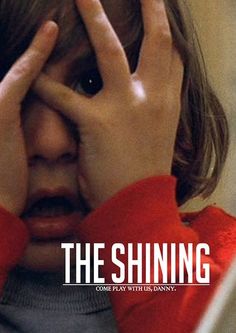 Danny Poster. Danny Lloyd, Danny Torrance, Stanley Kubrick The Shining, Film School, Best Horrors, Sun Sets, Famous Movies, Stanley Kubrick, Les Sentiments