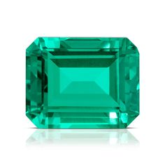 Introducing our octagon emerald cut hydrothermal emerald, a lab grown gemstone that emulates the allure and richness of natural emeralds. Crafted with meticulous precision through the innovative process of hydrothermal synthesis. The octagon emerald cut hydrothermal emerald showcases a rich green color with vibrant hues. This cut of gem was designed specifically for the luster and hardness of emerald to be ideally presented. The color saturation is carefully balanced, allowing the gemstone to ra Green Faceted Emerald-cut Emerald Ring, Faceted Green Emerald Cut Emerald Ring, Green Emerald Ring With Faceted Emerald Cut, Octagon Green Emerald Ring, Octagonal Green Emerald Ring, Green Octagon Emerald Ring, Green Emerald Birthstone Gemstones, Green Emerald Cut Gemstones For May Birthstone, Emerald Cut Green Gemstones For May Birthstone