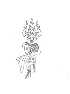 Shiv Trishul Drawing, Trishul Tattoo Stencil, Shiva Face Tattoo, Shiva Face, Indian Tattoo Design, Om Tattoo Design, Tattoo Design For Hand