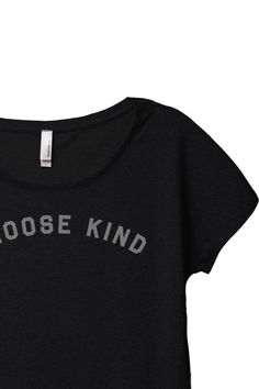 Description You have a choice, so choose wisely. Express your belief in the power of kindness when you wear this direct top. Let's be honest, people these days need a reminder to be nice to each other. Pair it with your go-to jeans for the ultimate casual combination. Leave untucked with your go-to jeans or layered under a blazer. Details + Fit 50% Cotton, 25% Polyester, 25% Rayon Signature comfort Semi relaxed fit Slouchy neck Machine wash cold, Tumble dry low USA Strong Ellie is wearing a size Power Of Kindness, Slouchy Tee, Choose Wisely, Heather White, Be Nice, Be Honest, Heather Black, Woman Colour, Effortless Style