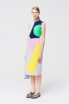 Roksanda Ilincic | Resort 2015 Collection | Style.com Inspiration Mode, Fashion Fabric, Model Dress, Moda Fashion