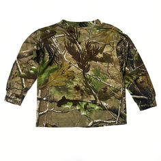 This adorable, long sleeve, camo t-shirt is the perfect gift for your little hunter! Looks great on both boys and girls. Sizes: 2T, 4T Fall Camouflage T-shirt With Crew Neck, Fall Camouflage Crew Neck T-shirt, Camouflage T-shirt For Fall, Camouflage Tops For Outdoor Fall Activities, Fall Camouflage Cotton Tops, Fall Camouflage Tops With Graphic Print, Camouflage Long Sleeve Tops For Fall, Looks Great, Camo