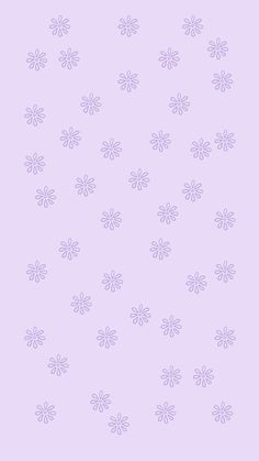 a purple background with small white flowers on it