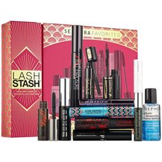 Sephora Favorites: Lashstash Mascara sampler collection $45 (I've been hunting for a new favorite mascara, this way I get to try a bunch of great ones!) Dream Wishlist, Mascara Set, Lash Primer, Holiday Beauty, Awesome Gifts, Glam Girl, Makeup Gift, Eye Lashes