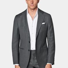 A versatile dark grey suit for just about any occasion, this year-round Havana is the perfect blend of accessible tailoring and classic style. Available as a suit or separates. Dark Grey Suit, Dark Gray Suit, Grey Suit, Gray Suit, Havana, Dark Grey, Classic Style, Pure Products, Wool