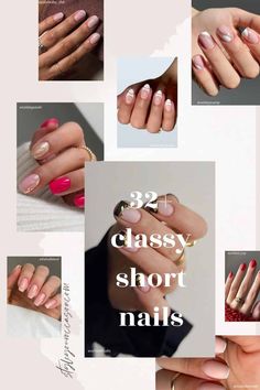 Short Work Nails Professional, Trendy Nails Ideas 2024 Short, March Short Nails Ideas, Simple Natural Nail Designs Short, Short Nails Inspiration 2024, Simple Spring Nail Ideas Short, Short Round Nail Designs Winter, Classy Short Nails For Work