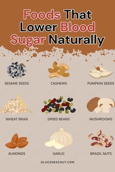 foods that lower blood sugar naturally