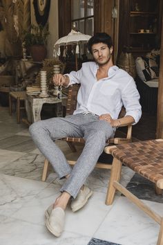 Cholp-No. #510 - Signature Collection
Mens Navy Blue Striped Tapered Linen Pants Relaxed Fit. Set sail for new adventures with Signature Collection. Shop Now Navy Blue Linen Pants Outfit Men, Casual Pinstripe Linen Pants, Striped Linen Beach Pants, Men’s Linen Outfit Pants, Men’s Linen Trousers Outfit, Striped Linen Pants, Beach Pants, Mens Navy, Linen Trousers