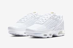 Nike Air Max Plus 3, Nike Air Max White, Air Max Shoes, Adidas Campus, Nike Air Max Plus, Air Max Plus, Stylish Bag, Bags Designer Fashion, Exclusive Bag