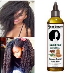 Hair Growth Oil For Black Women, Hair Growth Products For Black Women, Hair Growth Grease, Homemade Hair Growth Oil, Fast Hair Growth Oil, Hair Growth Oils, Thicker Hair Naturally, Moisturizing Hair Oil, Thicker Stronger Hair