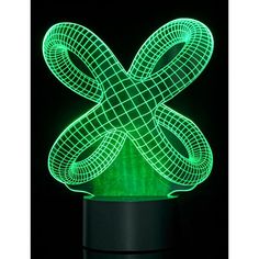 a green light that is shaped like an x