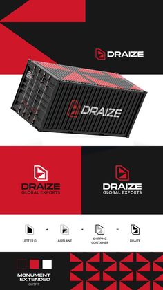 the brand identity and packaging design for draze, an electronic device manufacturer in india