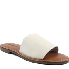 Super Trendy "Go Anywhere Sandal" Made In Brazil - All Leather, Comfortable And Stylish By Old Cutler White Adjustable Sandals For Day Out, Comfortable White Leather Sandals, White Leather Summer Sandals, Suede Loafers Women, Blue Leather Flats, Duck Shoes, Pointed Ballet Flats, Metallic Loafers, Gold Ballet Flats