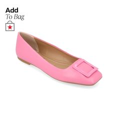 in stock Ballet Flats Pink, Shoes Ballet Flats, Flats Online, Pink Flats, Buckled Flats, Bright Spring, Loafers Style, Light Spring, Shoe Carnival