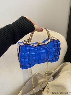 BagForLove - Compact Neon Blue Fashion Bag Product Description Color Blue Type Novelty Bag Bag Size Mini Strap Type Top Handle Pattern Type Plain Style Fashionable Material PMMA Size Chart INCH CM Strap Length Bag Length Bag Width Bag Height Handle Height 47.2 inch 7.9 inch 2.4 inch 4.3 inch 2.8 inch Strap Length Bag Length Bag Width Bag Height Handle Height 120 cm 20 cm 6 cm 11 cm 7 cm Details Pictures Similar Products h2 { text-align: center; } /* æ¢è¡ */ li{ white-space: normal; word-break: Portable Light Blue Pouch Bag, Portable Rectangular Light Blue Bag, Blue Shopping Bag With Detachable Handle, Light Blue Pouch Bag As Gift, Light Blue Pouch Bag For Gift, Blue Satchel Box Bag With Large Capacity, Trendy Blue Box Bag, Blue Travel Clutch With Detachable Strap, Blue Satchel Bags