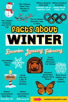 an advertisement for the winter olympics is shown in this graphic style, with snowmen and symbols