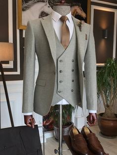 Grey Slim Fit Suit, Slim Fit Suit, Blazer Buttons, Dress Code, Dress Codes, 3 Piece, Slim Fit, Trousers