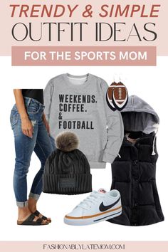 Get inspired with these Sporty Fashion looks crafted for the sports mom who values both comfort and style. Discover Women's Fashion essentials in Athleisure that fit perfectly with an active schedule, plus Women's Style tips to keep you looking effortlessly chic for every game or practice. Fall Sporty Outfits For Women, Fall Sporty Outfits, Mom Travel Outfit, Sporty Mom Outfits, Sporty Fall Outfits