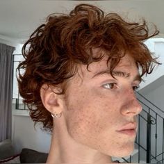 ron weasley aesthetic Unique Piercing Ideas, Unique Piercing, Men Tattoos, Piercings Unique, Piercing Ideas, Curly Hair Men