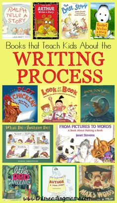 books that teach kids about the writing process