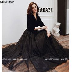 $107.89, Formal Long Black With Tulle Party Dress Vneck With Sleeves No#AM79018 at SheProm. #SheProm is an online store with thousands of dresses, range from Formal,Black,Long Black Dresses,A Line Dresses,Long Dresses and so on. Not only selling #FormalDresses more and more trendy dress styles will be updated daily to our store. Shop now to get $5-10 off! Fall Party V-neck Maxi Dress, Elegant V-neck Tulle Dress, V-neck Maxi Dress For Prom Evening, V-neck Maxi Dress For Prom, V-neck Formal Dress For Prom Season, V-neck Dress For Evening And Prom Season, Elegant V-neck Dress For Prom And Party Season, V-neck Evening Dresses For Prom Season, Chic V-neck Evening Dress For Prom