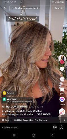 Fall Brown Hair Ideas, Chai Hair Color, Internal Battle, Perfect Blonde Hair, Wedding Hair Colors, Summer Blonde Hair, Fancy Hair, Brunette Hair With Highlights, Fall Hair Trends