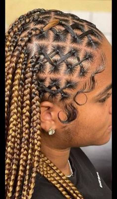 Maintenance Week, Braids Locs, Pretty Braids, Big Box Braids Hairstyles, Feed In Braids Hairstyles, African Hair Braiding Styles, Box Braids Hairstyles For Black Women, Braids Hairstyles Pictures, Braided Cornrow Hairstyles