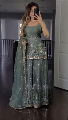 "Floral Anarkali dress with dupatta & sharara suit for women usa Indian traditional outfit party wear Anarkali Dress 3pc Anarkali set ✤ Top Details: ➜Fabric : Georgette ➜Size : Maximum Up to 42\" ➜Flair :5 meter ➜Work : Embroidery & Sequence Work ➜Type : Readymade ➜Weight :950 gm ✤ Bottom Details:  ➜Fabric : Heavy Micro Cotton  ➜Length : Maximum Up to 42\" ➜Work :Embroidery & SequenceWork ➜Type : Readymade ✤Dupatta Details: ➜Fabric : Georgette ➜Length :: 2.30 Meter ➜Work :Embroidery & Sequences Work" Floral Anarkali Dresses, Anarkali Dress With Dupatta, Dress With Dupatta, Floral Anarkali, Lehnga Dress